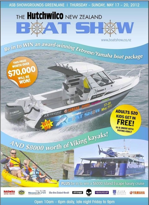 Hutchwilco NZ Boat Show Guide © Colin Preston